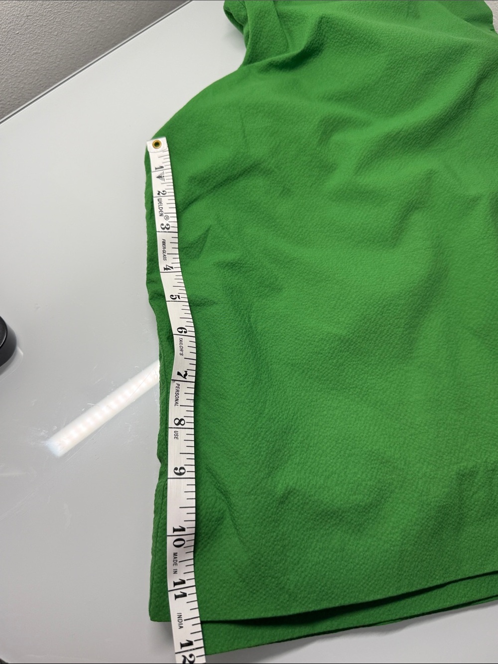COS Green Elasticated Wide-Leg Bermuda Shorts / Culottes - Size 4 - Picture 11 of 11